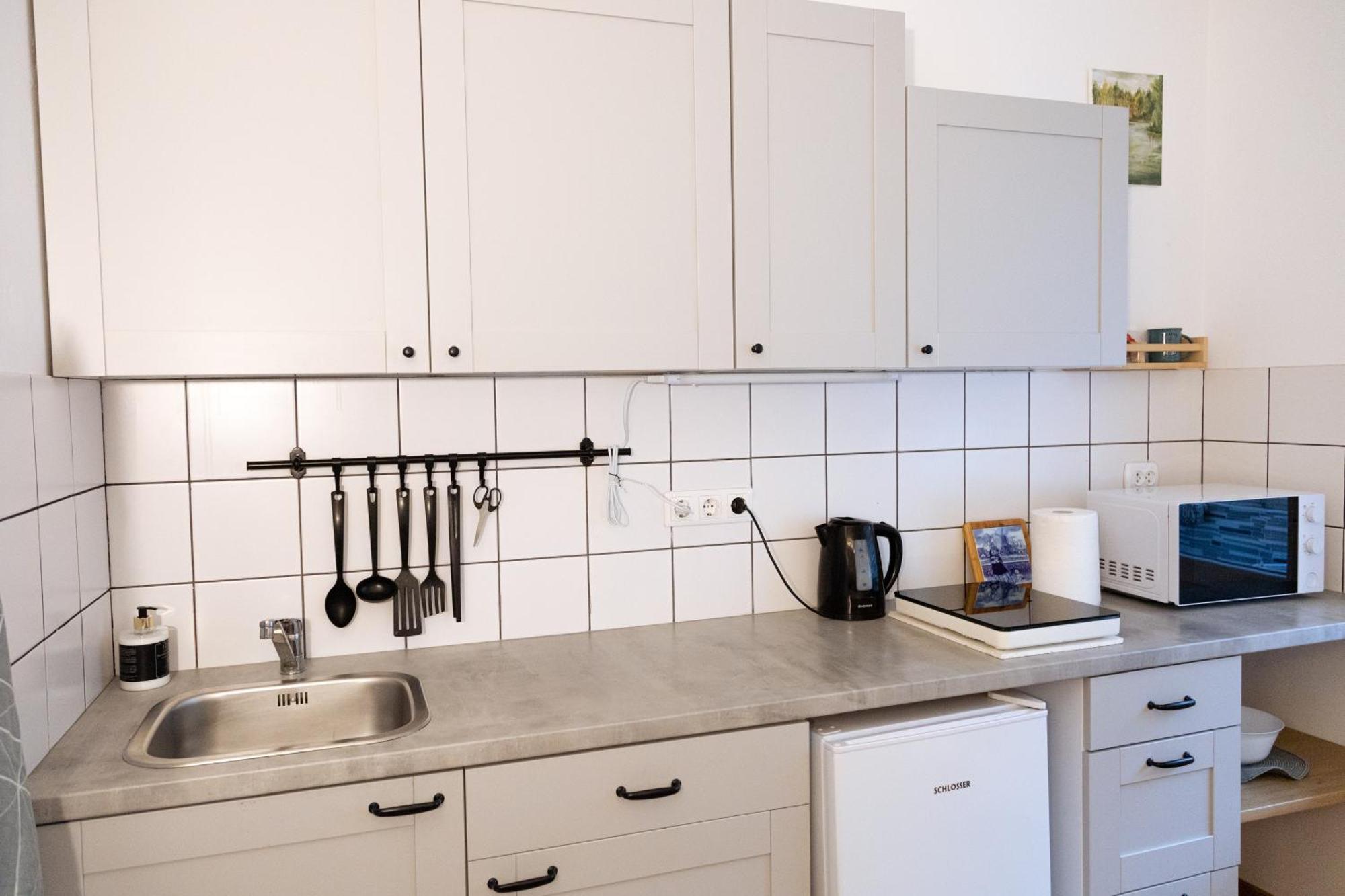 Visaginas Flat White Apartment ภายนอก รูปภาพ